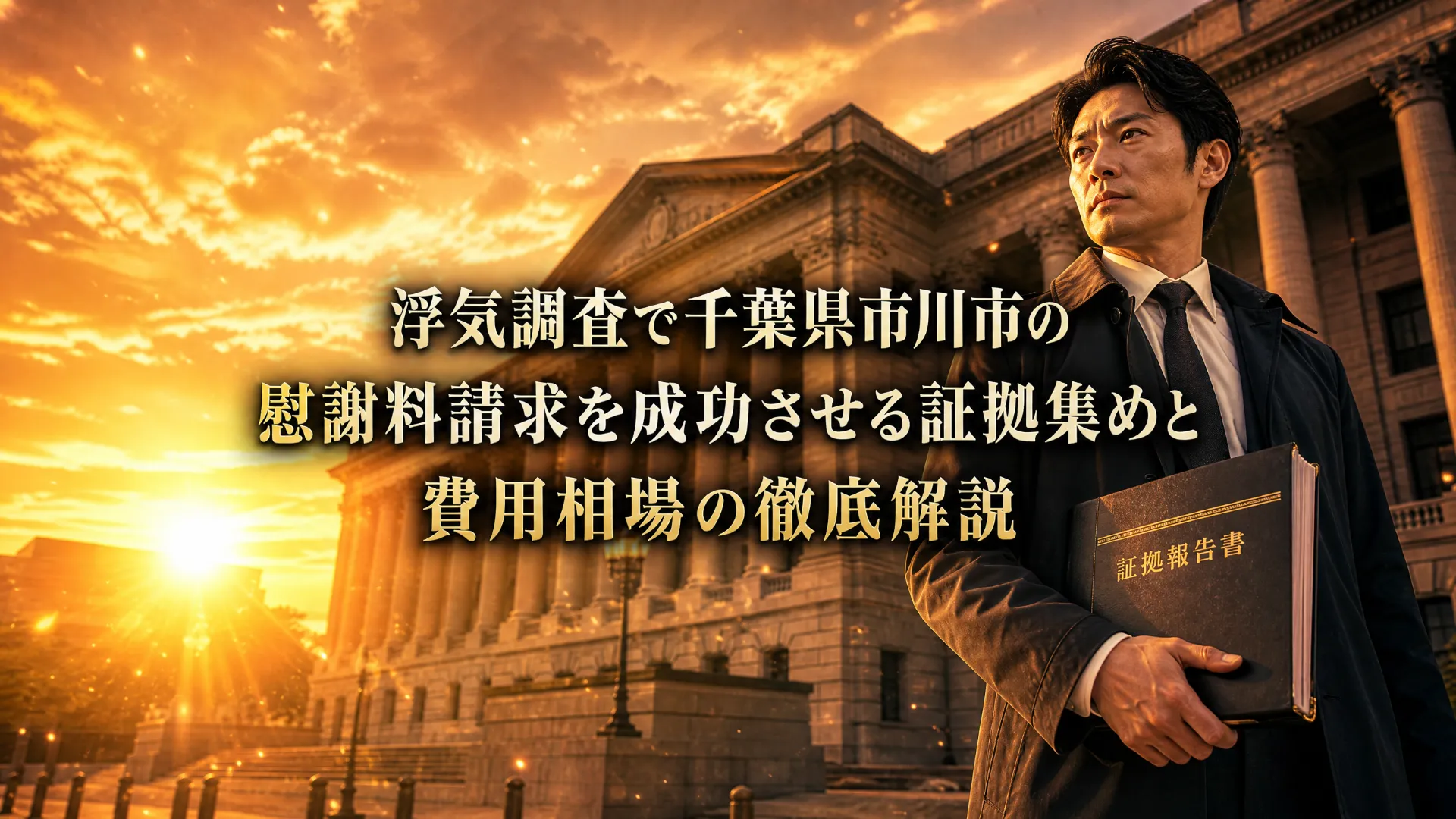 浮気調査で千葉県市川市の慰謝料請求を成功させる証拠集めと費用相場の徹底解説