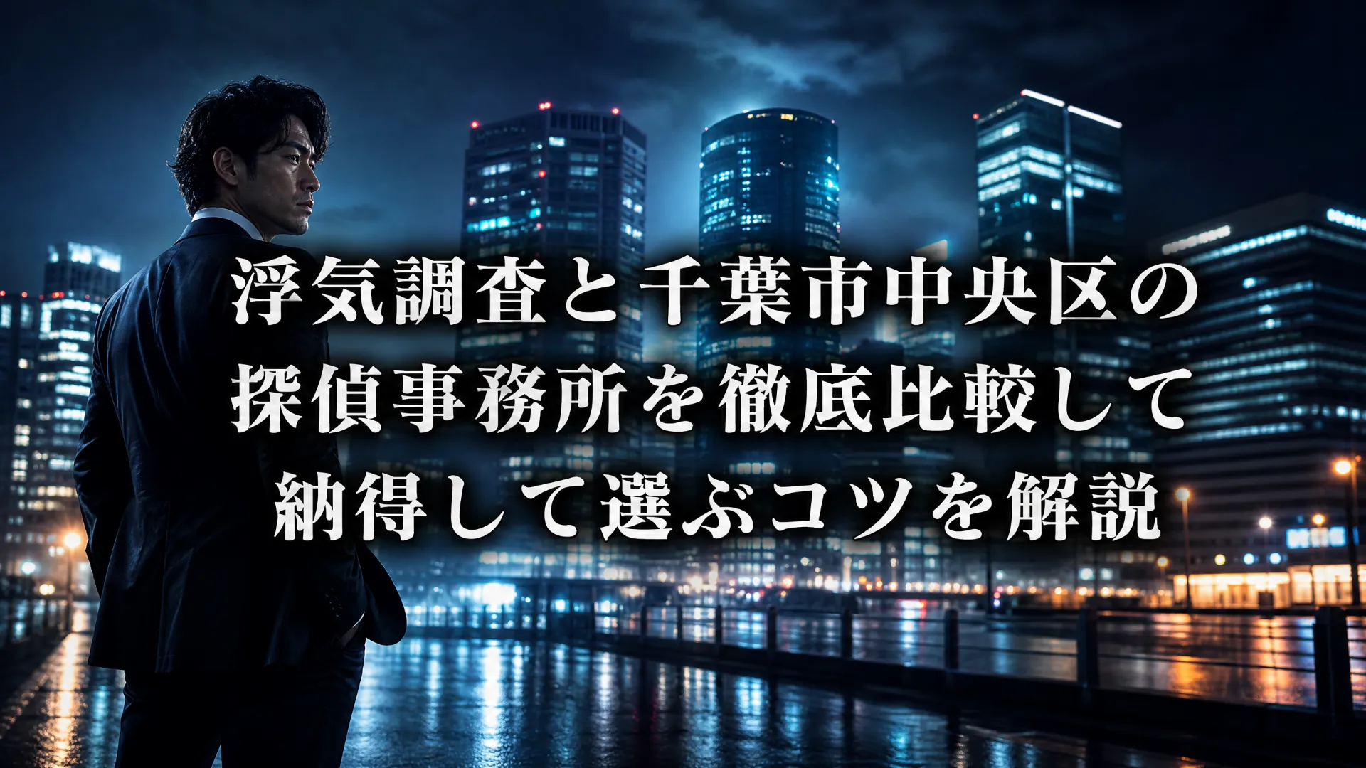 浮気調査と千葉県千葉市中央区の探偵事務所を徹底比較して費用や調査内容を納得して選ぶコツ